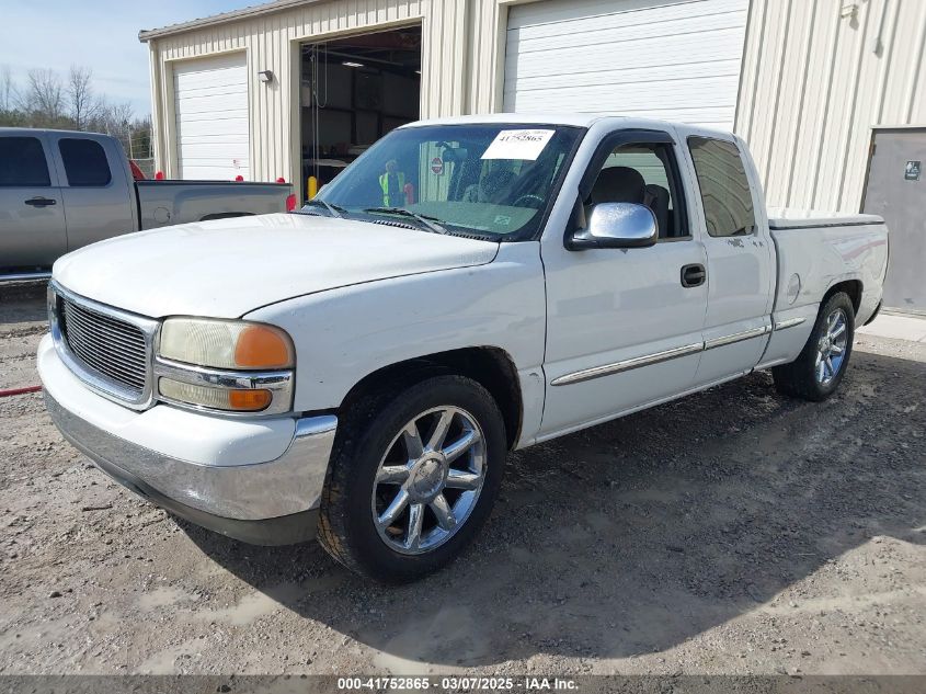 2000 GMC Sierra 1500 Sle VIN: 2GTEC19V0Y1286871 Lot: 41752865