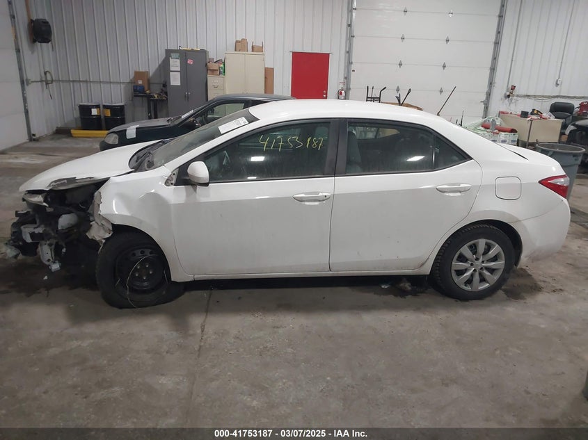 2016 TOYOTA COROLLA LE - 2T1BURHE7GC666788