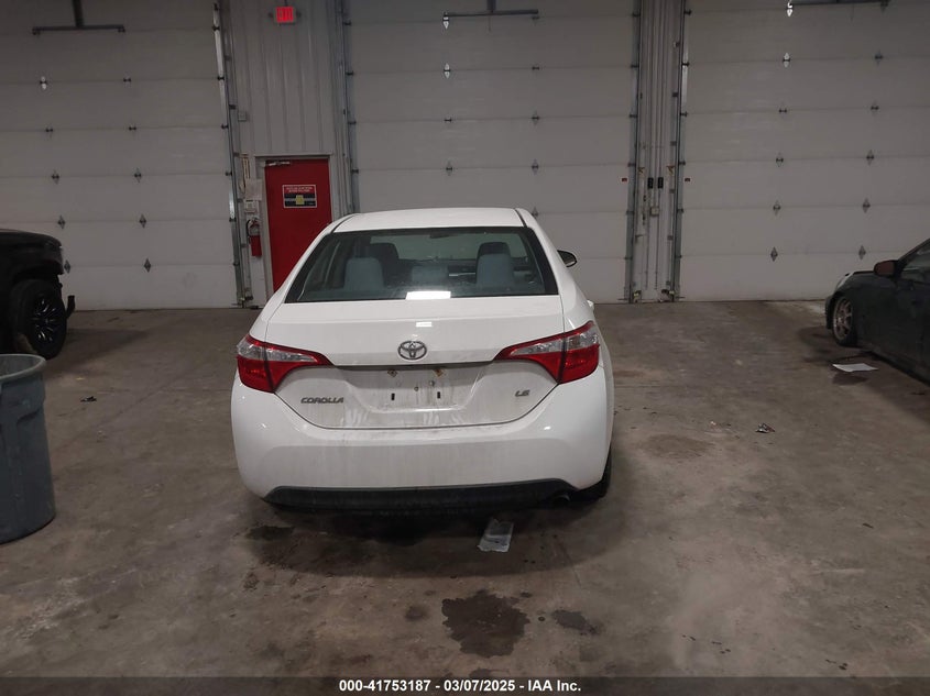 2016 TOYOTA COROLLA LE - 2T1BURHE7GC666788