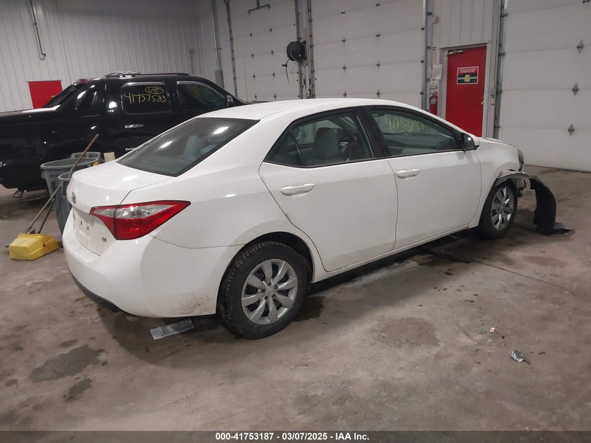 2016 TOYOTA COROLLA LE - 2T1BURHE7GC666788