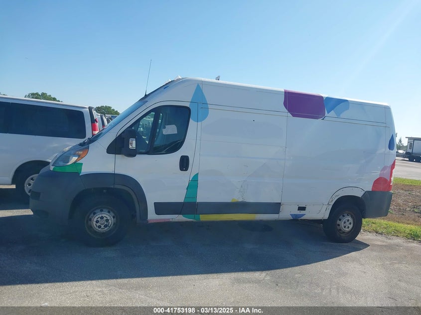 2018 Ram Promaster 2500 High Roof 159 Wb VIN: 3C6TRVDG4JE124733 Lot: 41753198