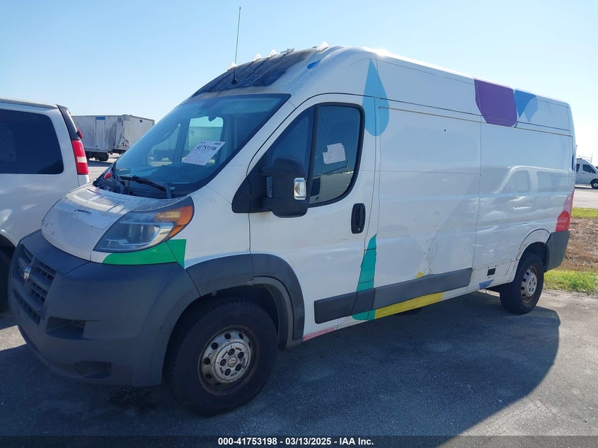 2018 Ram Promaster 2500 High Roof 159 Wb VIN: 3C6TRVDG4JE124733 Lot: 41753198