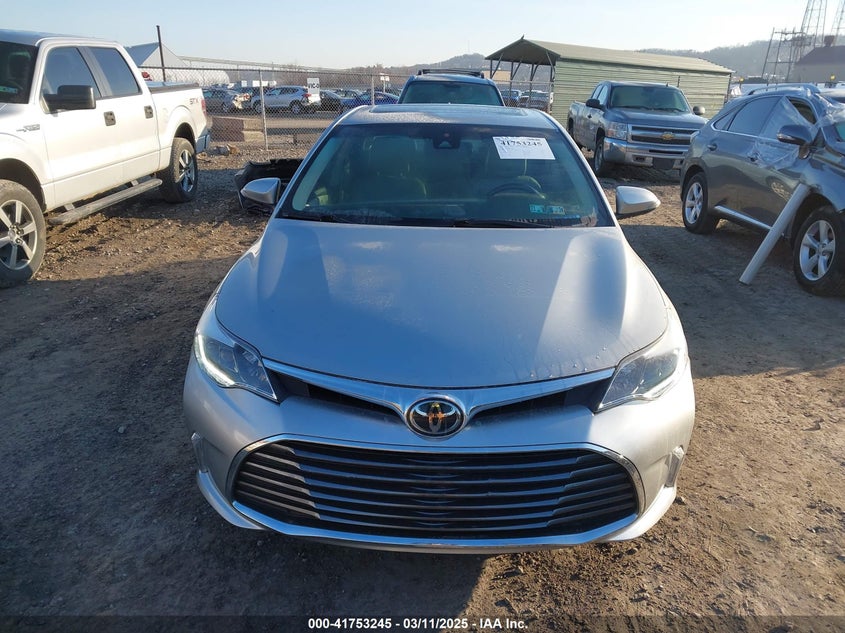 2016 TOYOTA AVALON LIMITED - 4T1BK1EB6GU221488