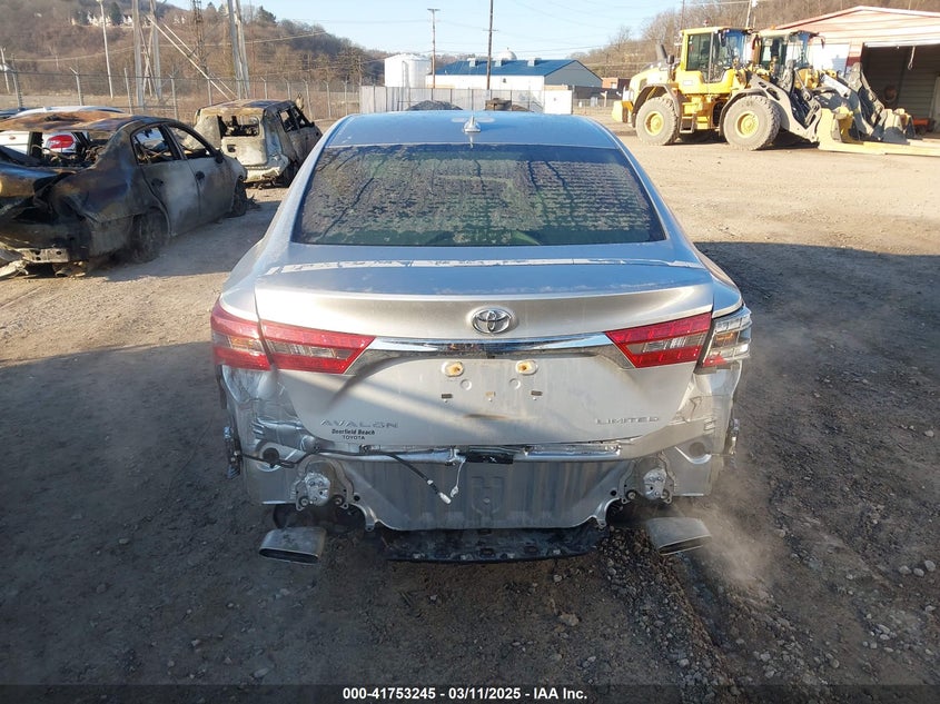 2016 TOYOTA AVALON LIMITED - 4T1BK1EB6GU221488
