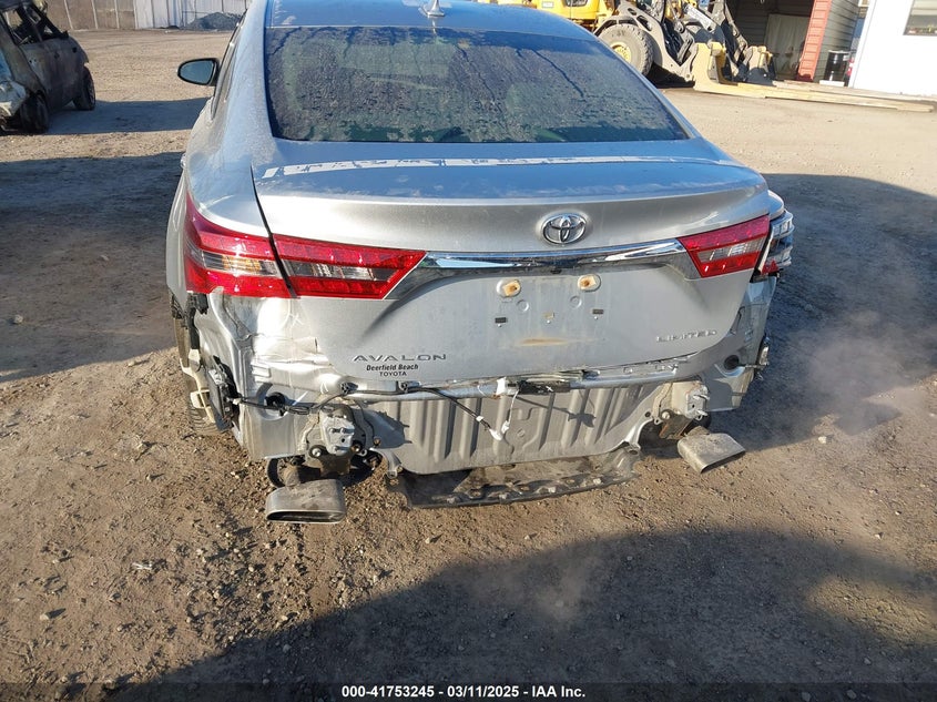 2016 TOYOTA AVALON LIMITED - 4T1BK1EB6GU221488