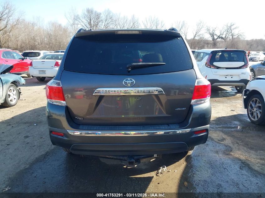 2011 Toyota Highlander Limited V6 VIN: 5TDDK3EH4BS061539 Lot: 41753291