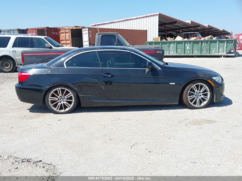 2012 BMW 335I VIN: WBADX7C56CE744266