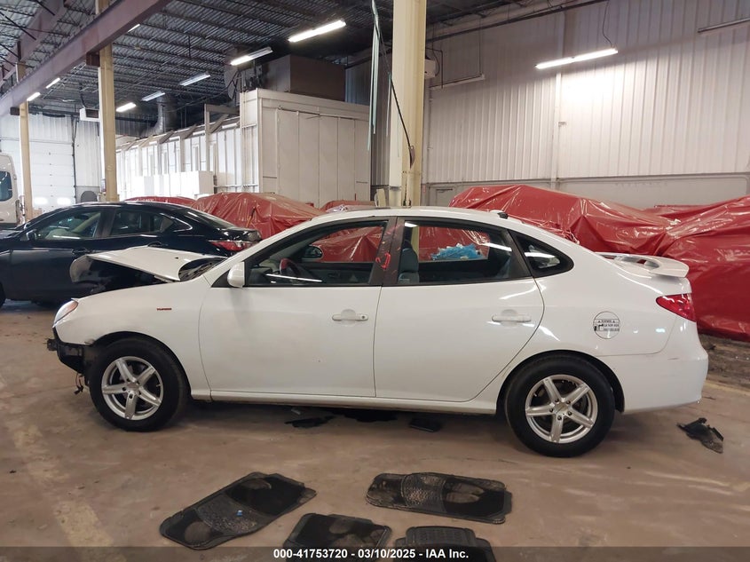 2007 HYUNDAI ELANTRA VIN: KMHDU46D57U167220