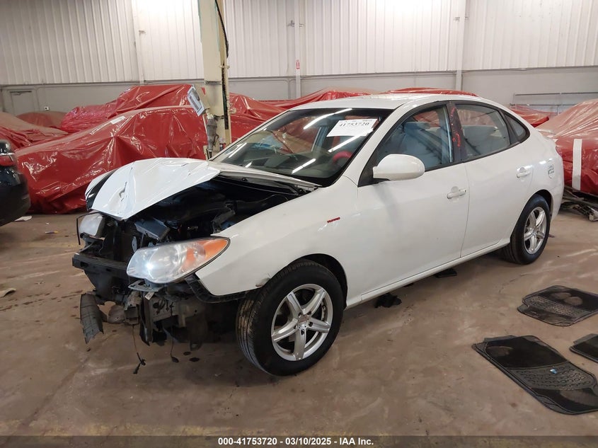 2007 HYUNDAI ELANTRA VIN: KMHDU46D57U167220