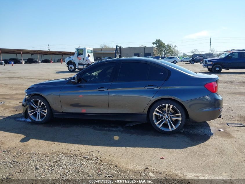 2012 BMW 328I VIN: WBA3A5C59CF345198 Lot: 41753828