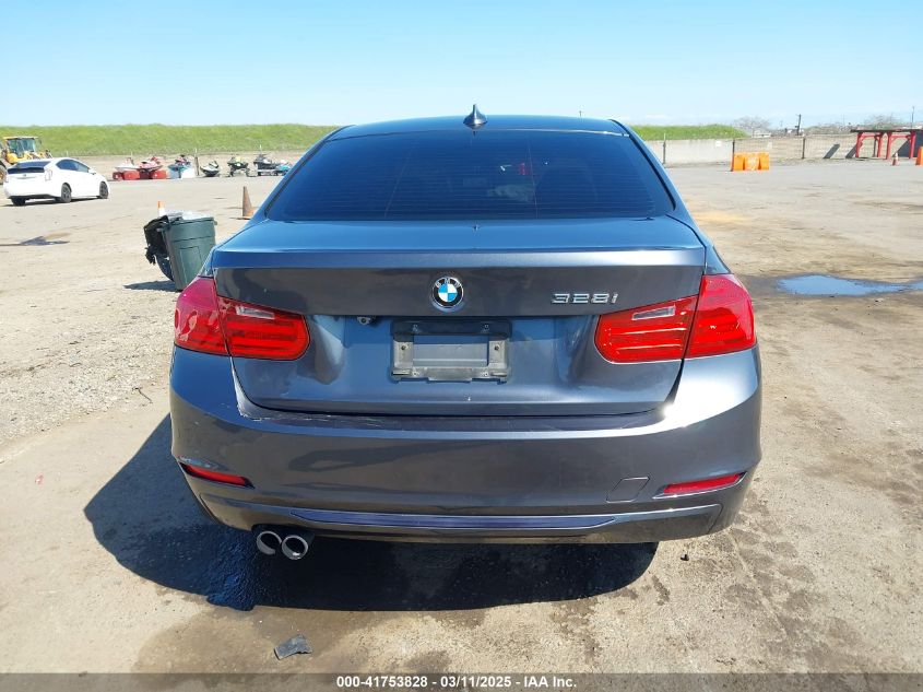 2012 BMW 328I VIN: WBA3A5C59CF345198 Lot: 41753828
