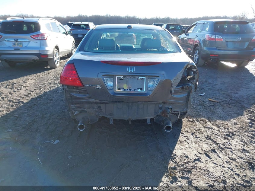 2007 HONDA ACCORD VIN: 1HGCM66527A076946
