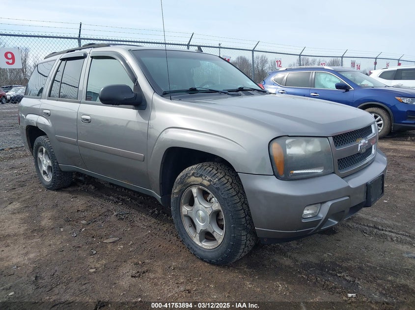 2008 CHEVROLET TRAILBLAZER VIN: 1GNDT13S282155183