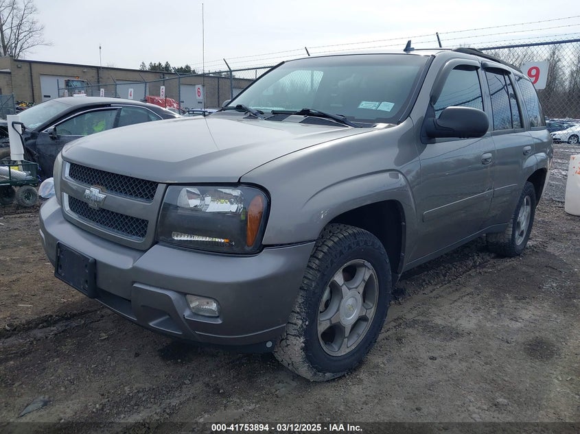 2008 CHEVROLET TRAILBLAZER VIN: 1GNDT13S282155183