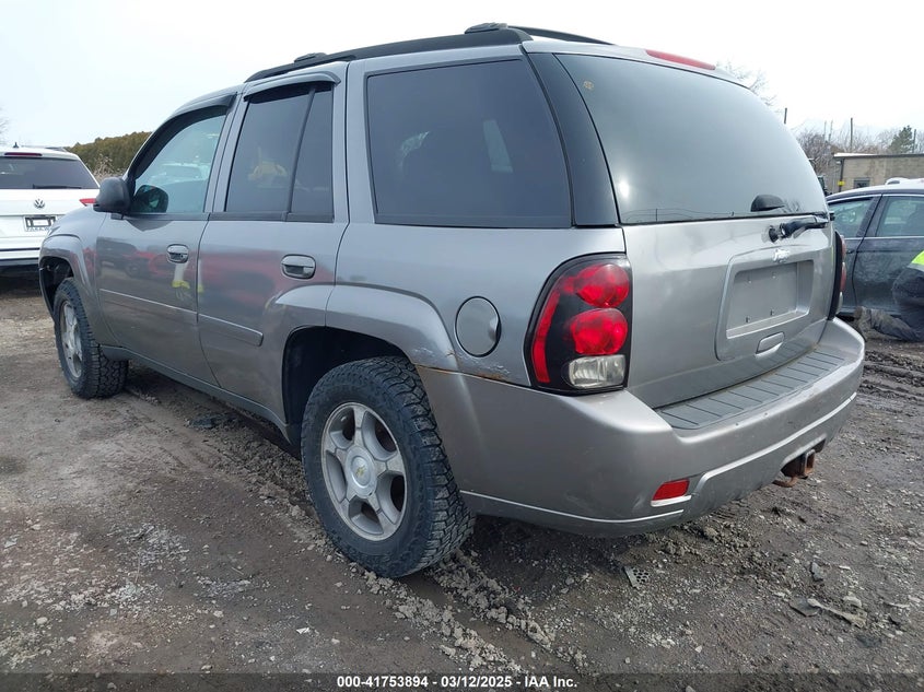 2008 CHEVROLET TRAILBLAZER VIN: 1GNDT13S282155183