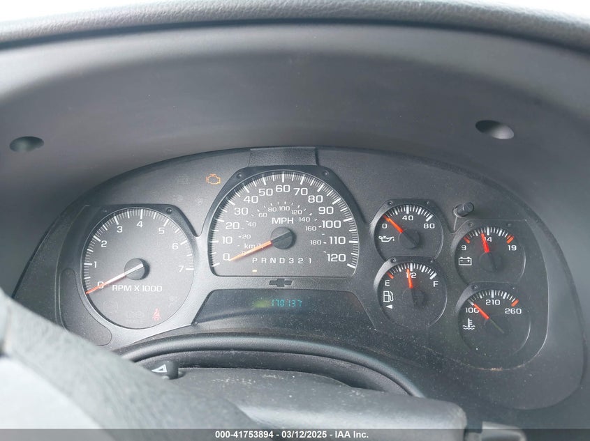 2008 CHEVROLET TRAILBLAZER VIN: 1GNDT13S282155183