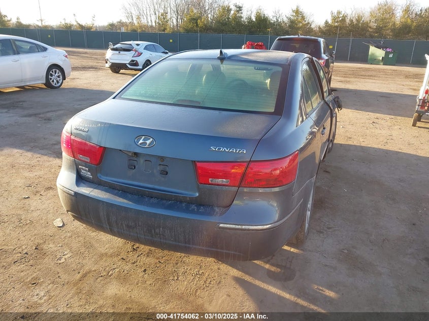 2009 HYUNDAI SONATA VIN: 5NPEU46C89H455634