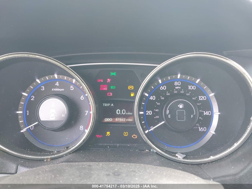 2013 HYUNDAI SONATA GLS - 5NPEB4AC7DH629621