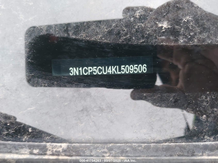 2019 NISSAN KICKS SV - 3N1CP5CU4KL509506