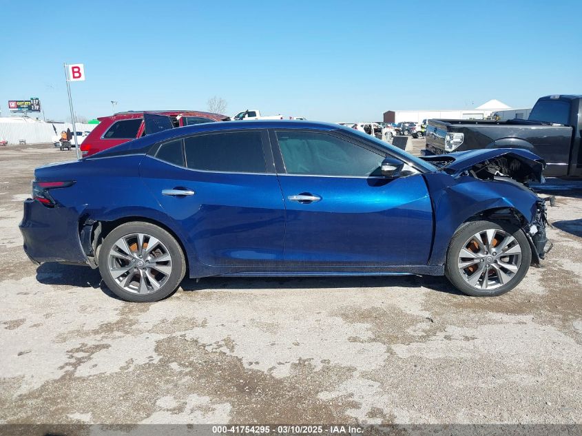 2020 Nissan Maxima Sv Xtronic Cvt VIN: 1N4AA6CV0LC381630 Lot: 41754295