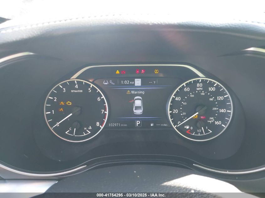 2020 Nissan Maxima Sv Xtronic Cvt VIN: 1N4AA6CV0LC381630 Lot: 41754295