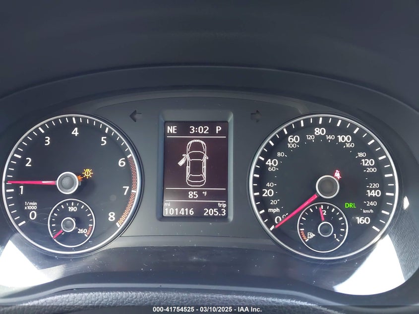 2014 VOLKSWAGEN PASSAT VIN: 1VWBT7A34EC110750