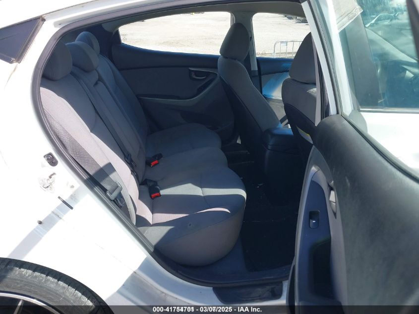 2014 Hyundai Elantra Se VIN: 5NPDH4AE3EH476586 Lot: 41754701