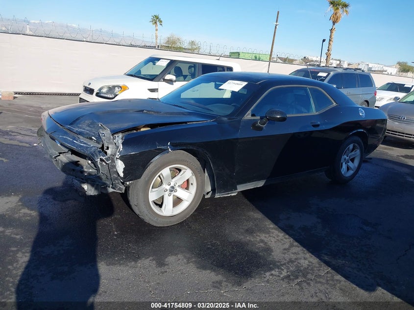 2012 DODGE CHALLENGER VIN: 2C3CDYAG6CH125164