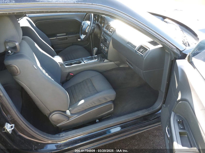 2012 DODGE CHALLENGER VIN: 2C3CDYAG6CH125164
