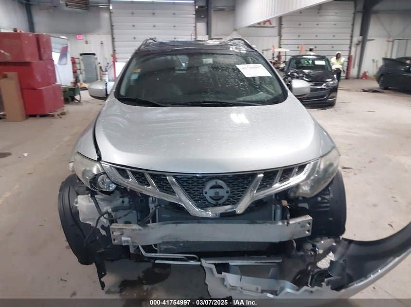 2014 Nissan Murano Sl VIN: JN8AZ1MW6EW529475 Lot: 41754997