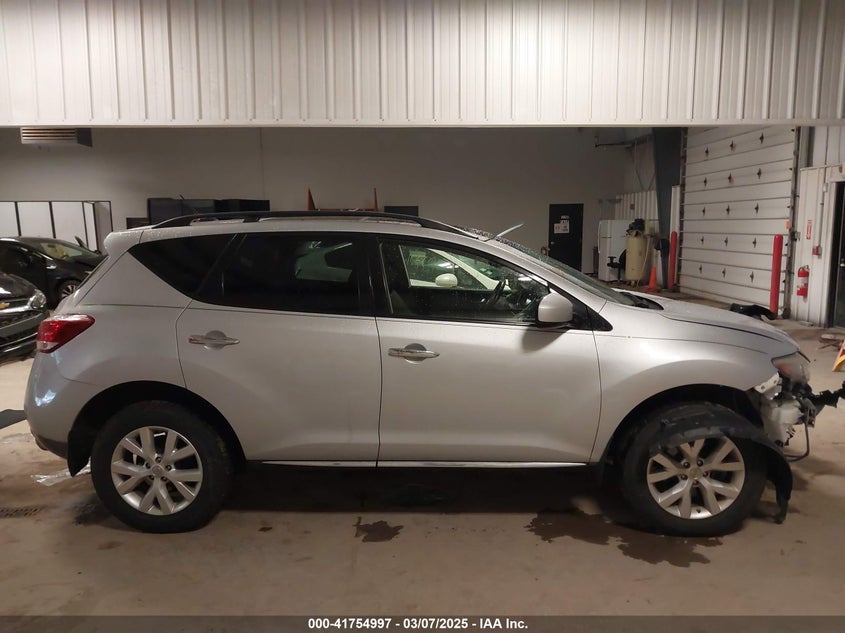 2014 Nissan Murano Sl VIN: JN8AZ1MW6EW529475 Lot: 41754997