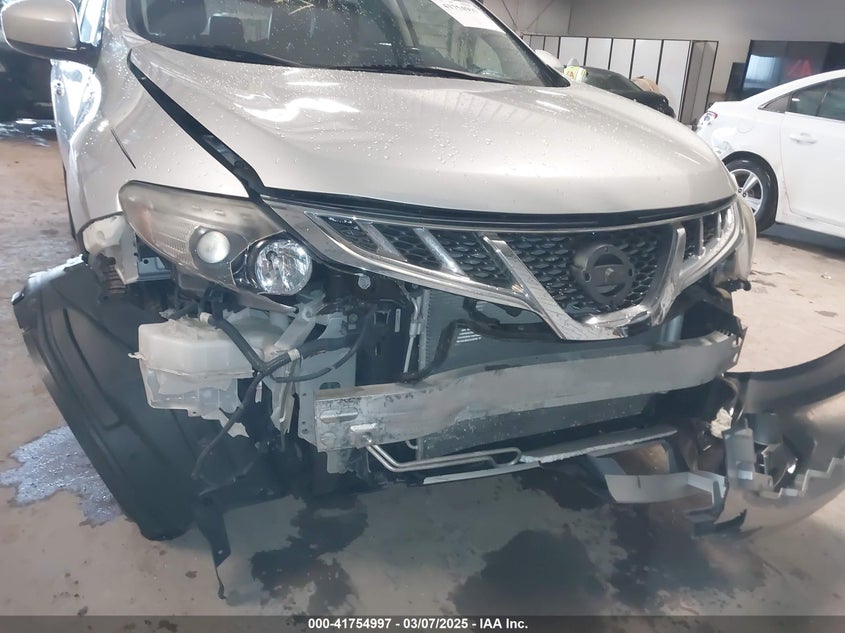 2014 Nissan Murano Sl VIN: JN8AZ1MW6EW529475 Lot: 41754997