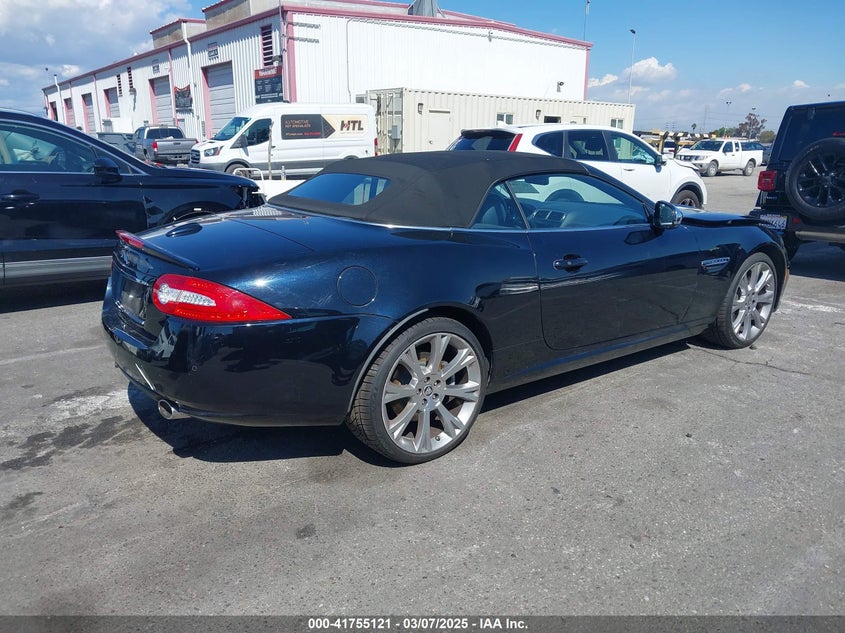 2013 JAGUAR XK VIN: SAJWA4GB7DLB49021