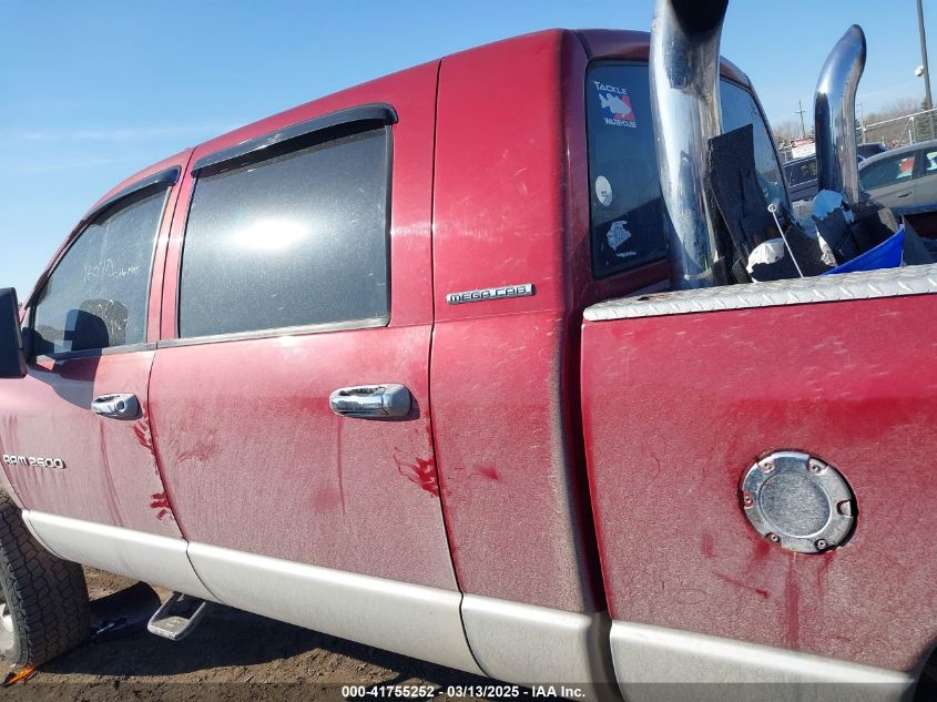 2006 Dodge Ram 2500 Slt VIN: 3D7KS29C96G160724 Lot: 41755252