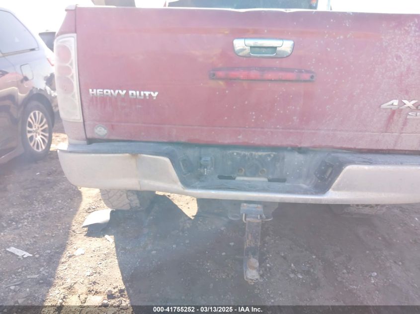 2006 Dodge Ram 2500 Slt VIN: 3D7KS29C96G160724 Lot: 41755252