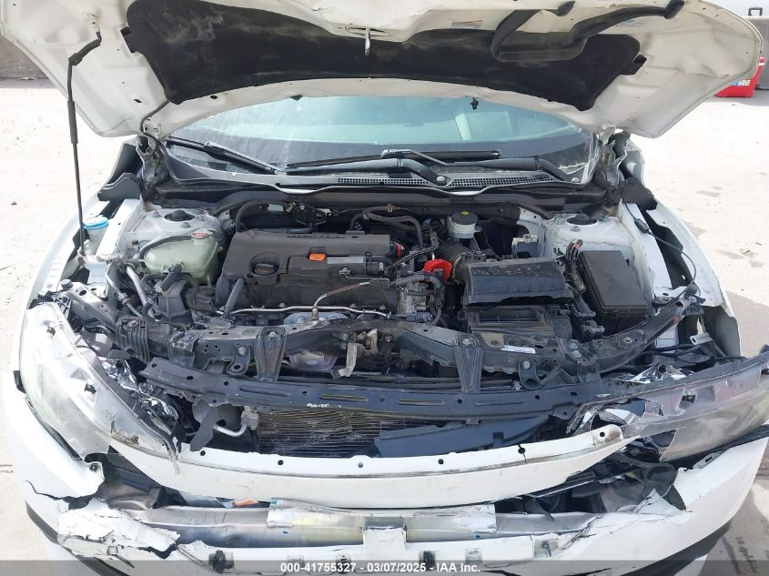 2018 Honda Civic Lx VIN: 19XFC2F52JE013017 Lot: 41755327