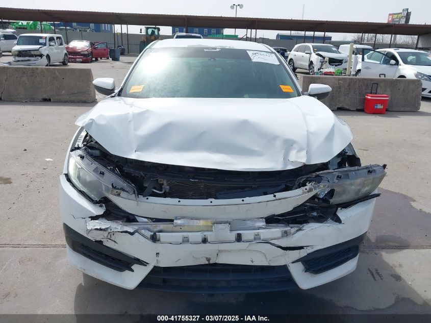 2018 Honda Civic Lx VIN: 19XFC2F52JE013017 Lot: 41755327