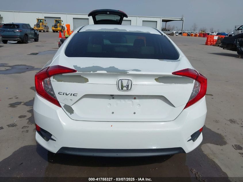 2018 Honda Civic Lx VIN: 19XFC2F52JE013017 Lot: 41755327