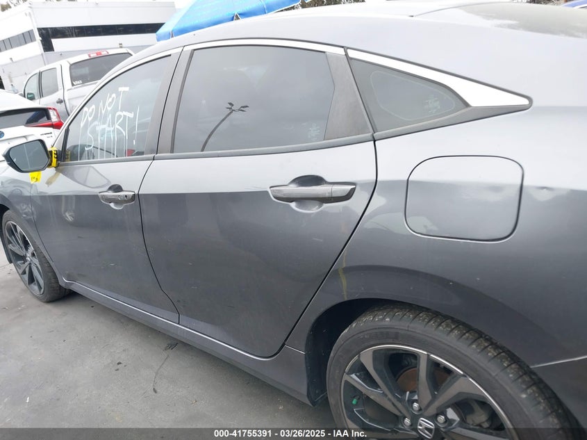 2020 HONDA CIVIC VIN: 2HGFC2F8XLH542265