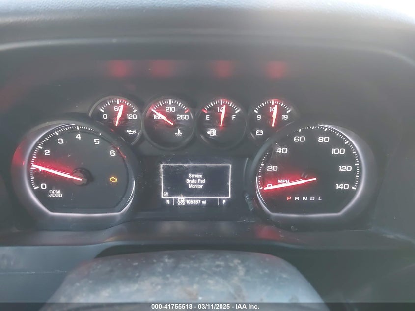 2019 CHEVROLET SILVERADO 1500 VIN: 1GCRYCEF5KZ237077