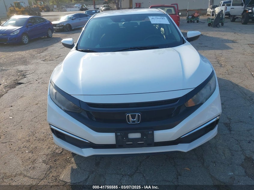 2019 HONDA CIVIC VIN: 2HGFC2F67KH506515