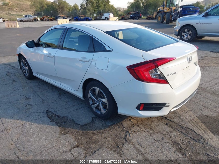 2019 HONDA CIVIC VIN: 2HGFC2F67KH506515