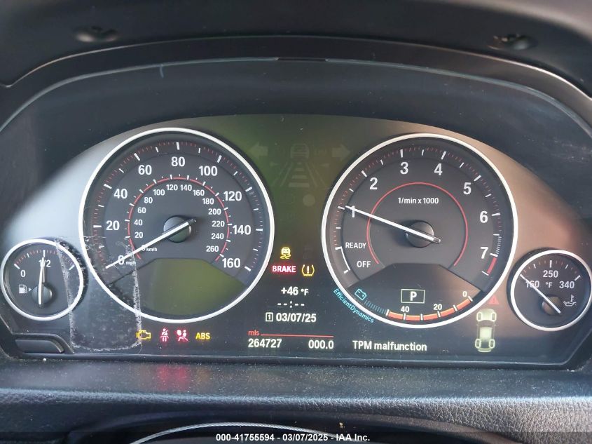 2013 BMW 328I VIN: WBA3C1C53DF434768 Lot: 41755594