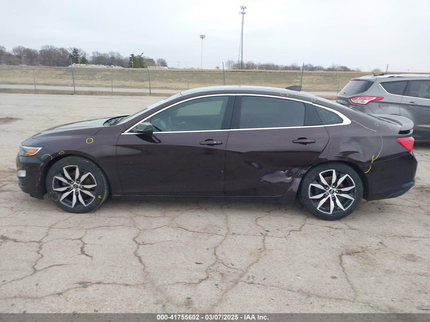 2021 CHEVROLET MALIBU FWD RS - 1G1ZG5ST7MF033984