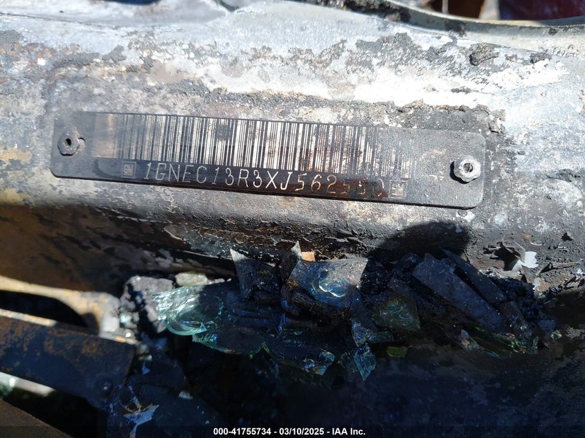 1999 Chevrolet Tahoe Lt VIN: 1GNEC13R3XJ562550 Lot: 41755734