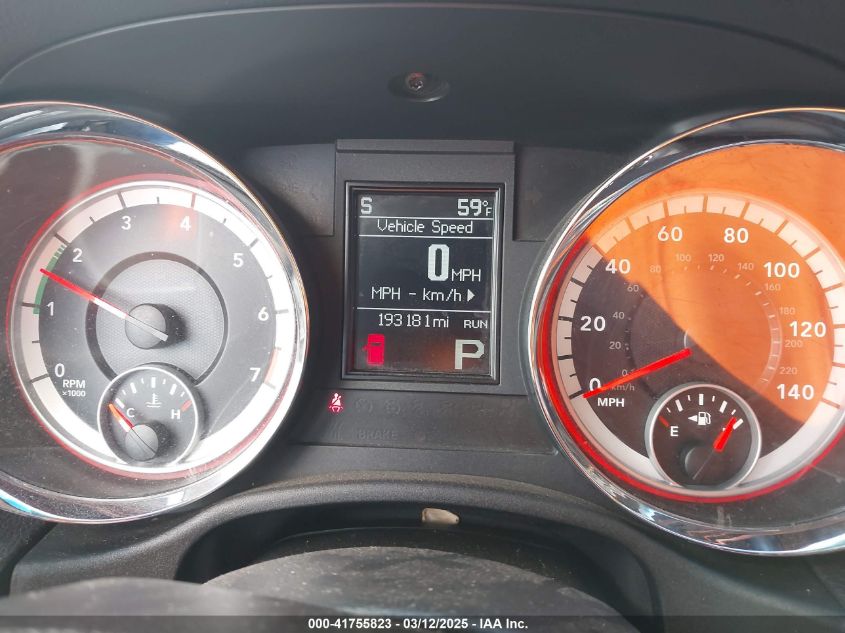 2011 Dodge Durango Crew VIN: 1D4RD4GG2BC740384 Lot: 41755823