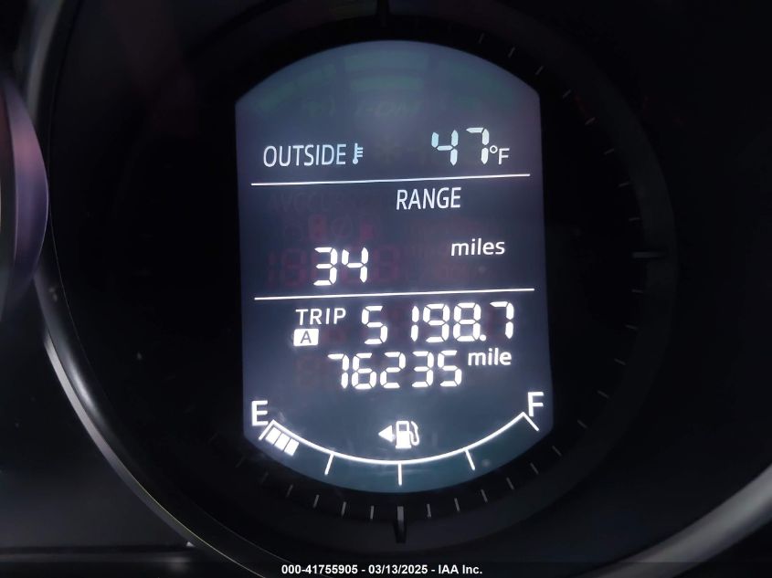 2015 Mazda Mazda6 I Touring VIN: JM1GJ1V55F1197594 Lot: 41755905