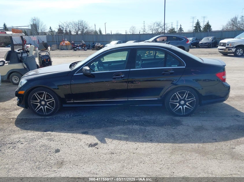 2014 MERCEDES-BENZ C 300 LUXURY 4MATIC/SPORT 4MATIC - WDDGF8AB1EG193551
