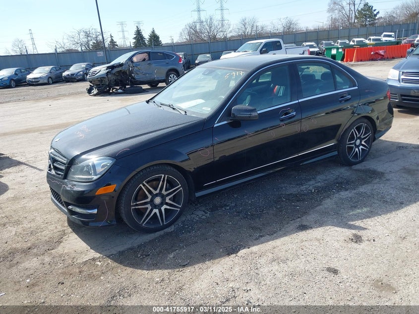 2014 MERCEDES-BENZ C 300 LUXURY 4MATIC/SPORT 4MATIC - WDDGF8AB1EG193551