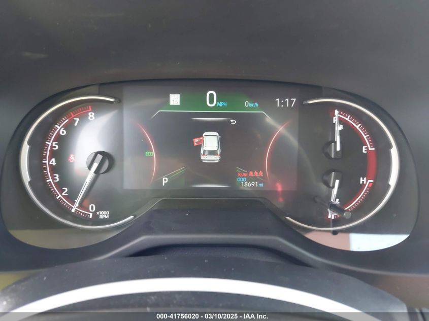 2023 Toyota Rav4 Le VIN: 2T3H1RFV0PW286901 Lot: 41756020